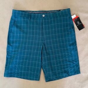 PGA Tour Plaid Golf Shorts (NWT)- size 36